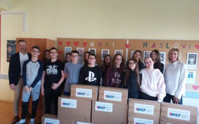 Učenici osvojili 6 računala za našu školu na nagradnom natječaju                                                                HEP-a – „Za naše male genijalce“